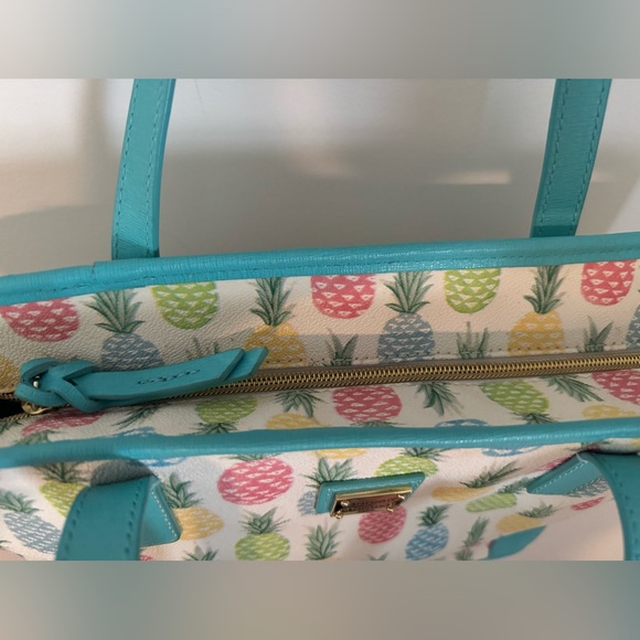 Dooney & Bourke Pineapple Tote - Picture 5 of 6